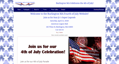 Desktop Screenshot of burlingtonjuly4th.com